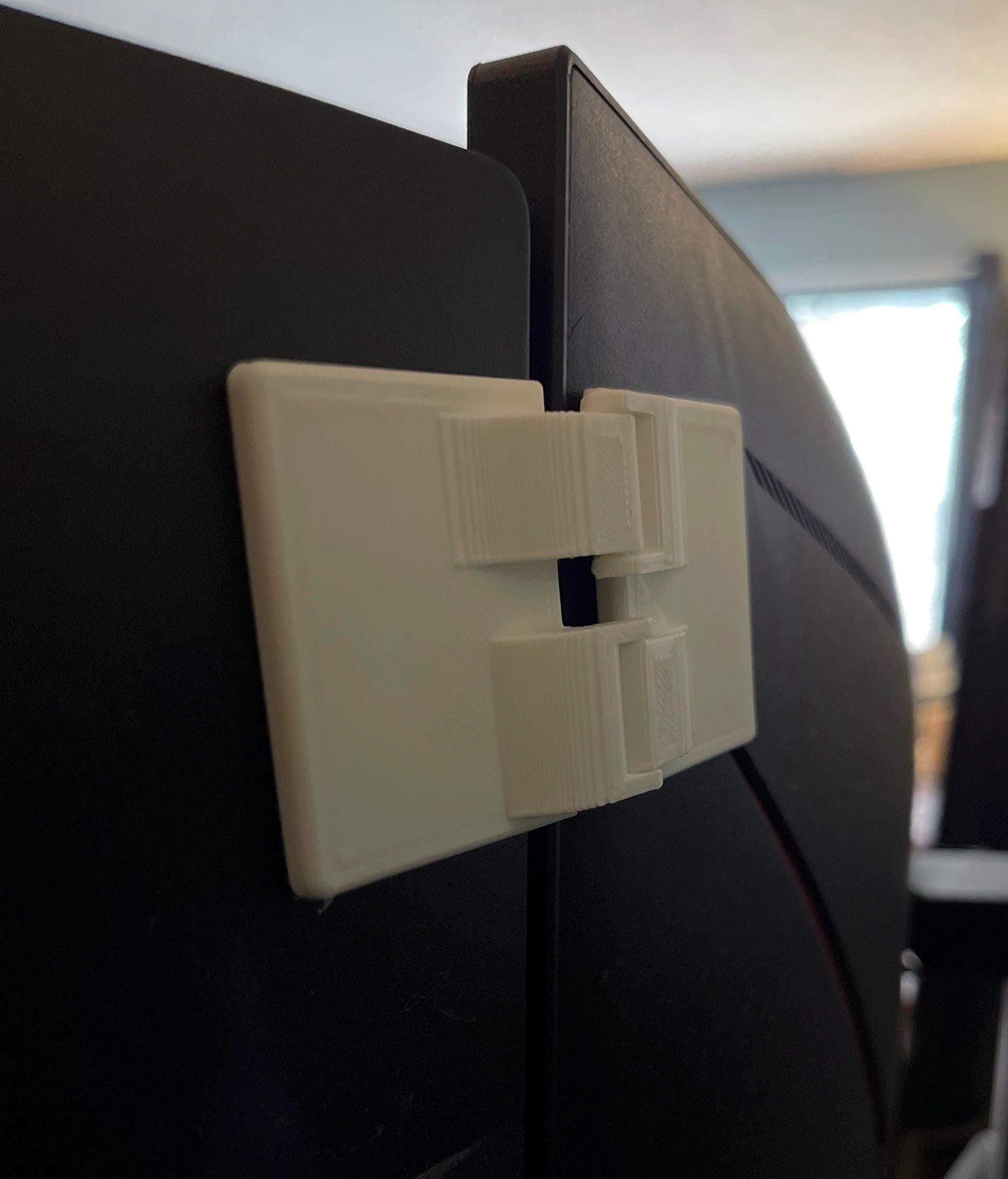 Triple Monitor Support Hinge [2 Pack + Adhesive] | Triple Monitor ...