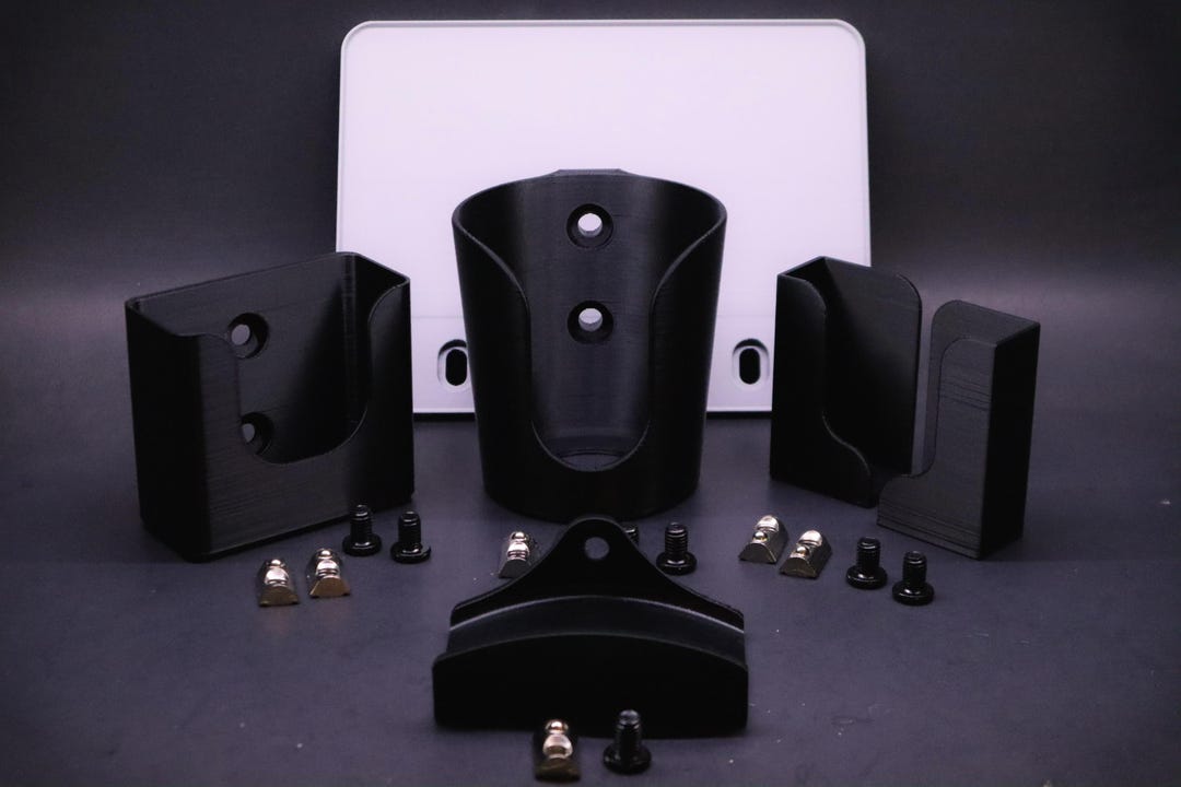 8020 Sim Rig Accessory Bundle | Cup Holder, Phone Mount, Keyboard Tray ...