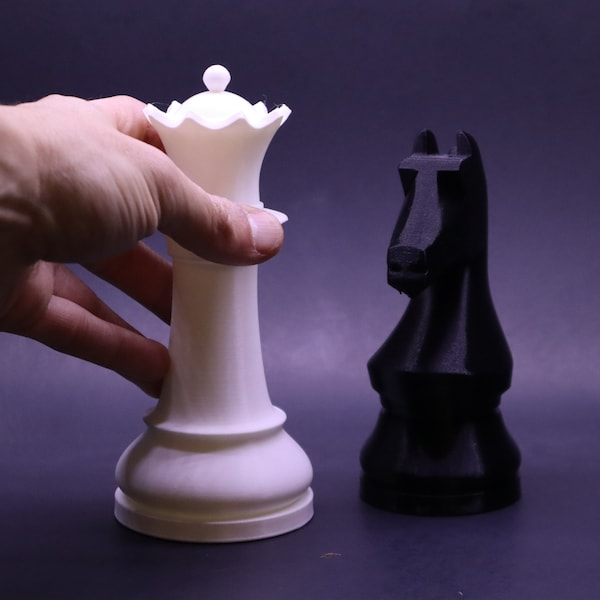 JUMBO Chess Pieces | Tournament Style Chess Decor