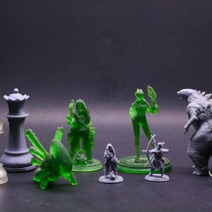 Custom 3D Printed Resin Miniatures | 3D Printing Service [Please Read Description]