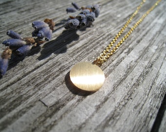 Point necklace gold, gold point necklace, geometric point necklace, minimalist