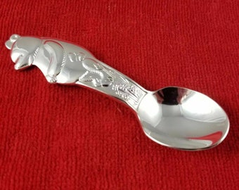 New Snoopy Silverplate Infant Feeding Spoon Made by Lunt