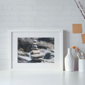 Stacked Rocks Stones Photograph | Digital Download Beautiful Original Image | 14.4 MB JPEG | Nature Home Decor Art