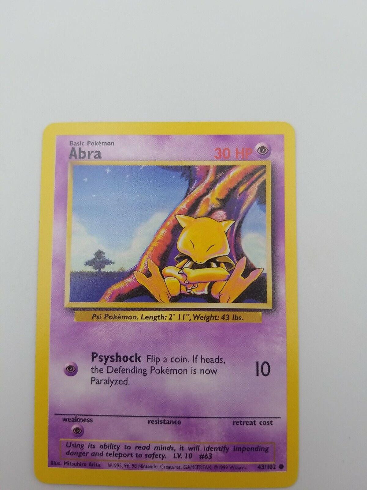 original base set pokemon cards value 10 Base Set Pokemon Cards Vintage Original WOTC No Duplicates! Best Deal