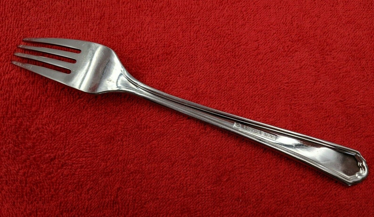 Dinner Fork Archway By Lenox Vintage Stainless Steel Etsy