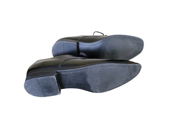 Calvin Klein Dorrel Black Leather Mens Dress Shoes Size 10.5  display picture 1