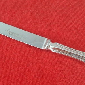 Vintage Stainless Serrated Fruit Knife - English Thread - Samuel Peace Sheffield