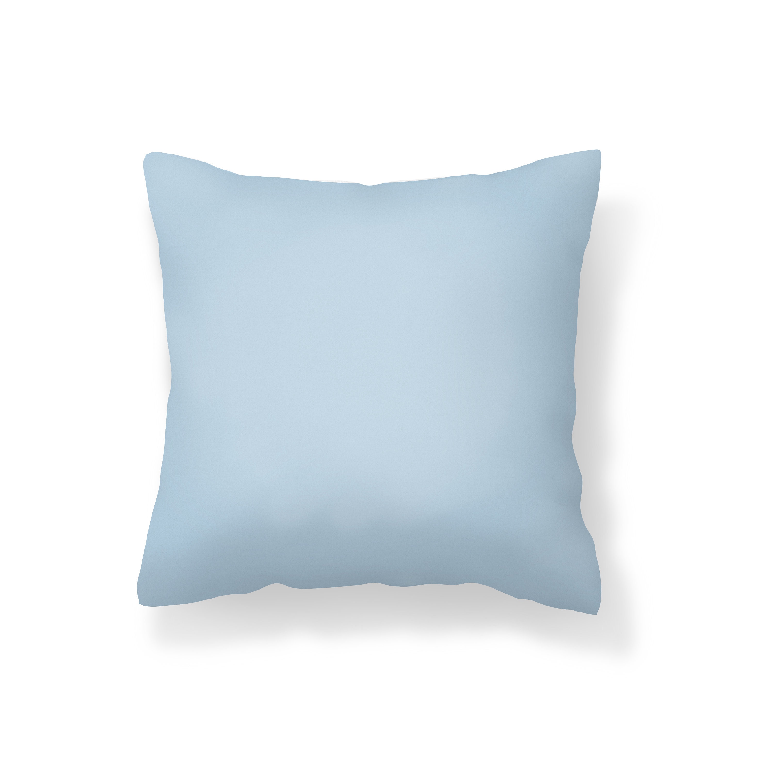 Solid Light Blue Throw Pillow Cover, Light Blue Decorative Pillow Covers