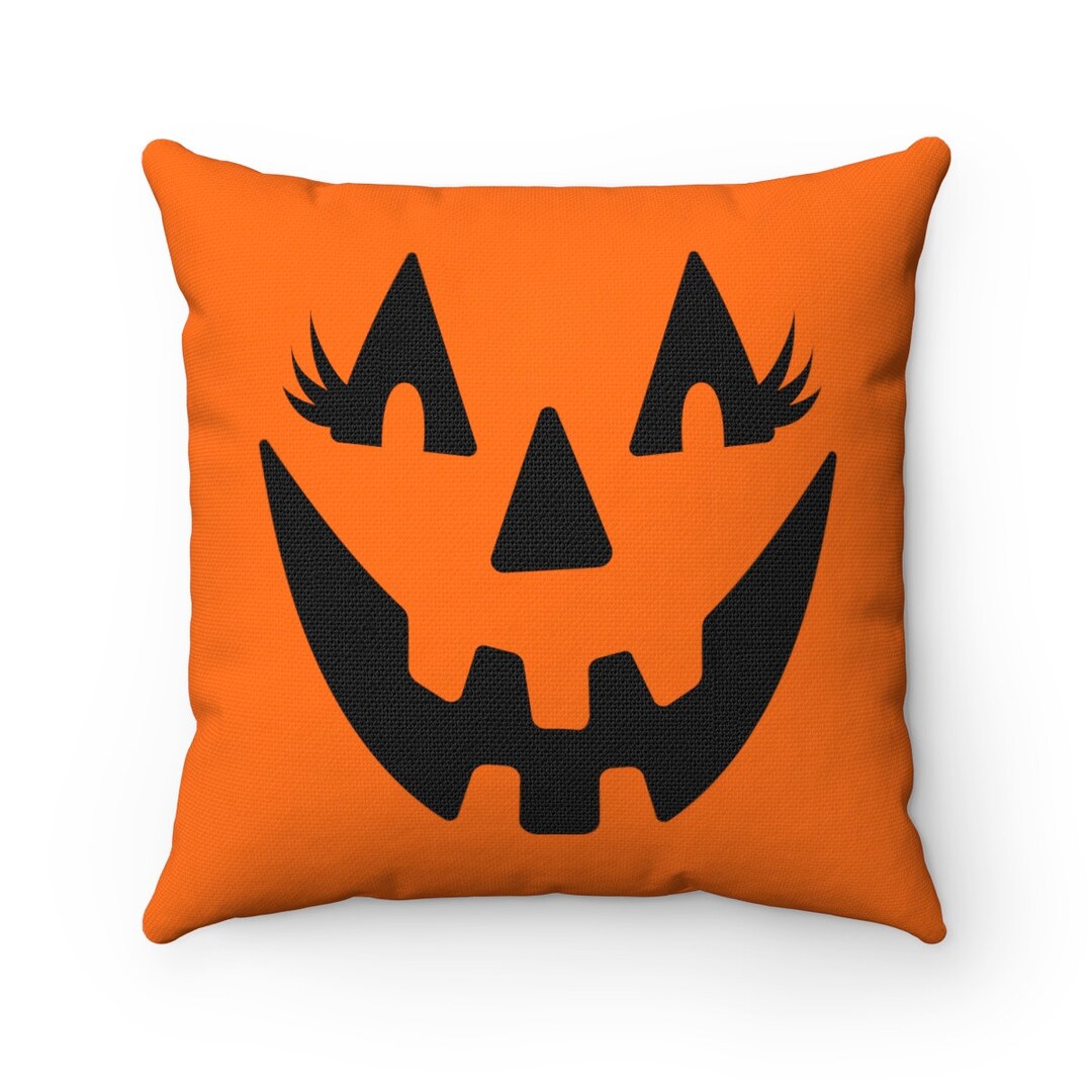 Halloween Pillow Cover Lantern Pillow Pumpkin Pillow Etsy