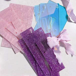 Acrylic Bow Maker Set, 2, 3, 4 Inch Bows, Crafting Tool