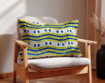 Ikat Velvet Pillows