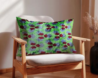 Ikat Velvet Pillows