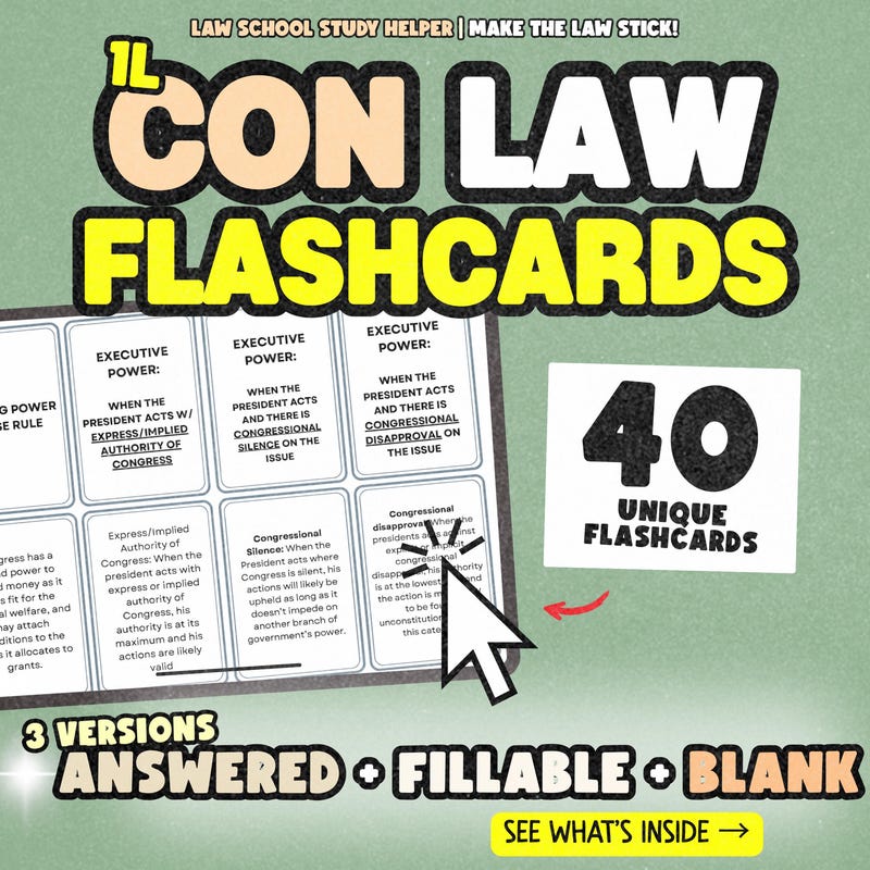 Lawschoolstudyhelper Etsy