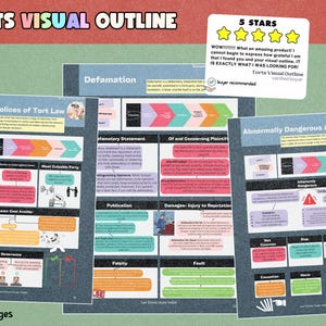 Torts Law Study Bundle – Outlines, Attack Sheets, Class Notes (PDF + Word) image 4