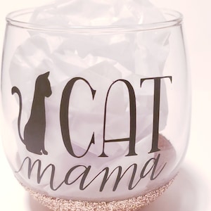 Stemless wine glass