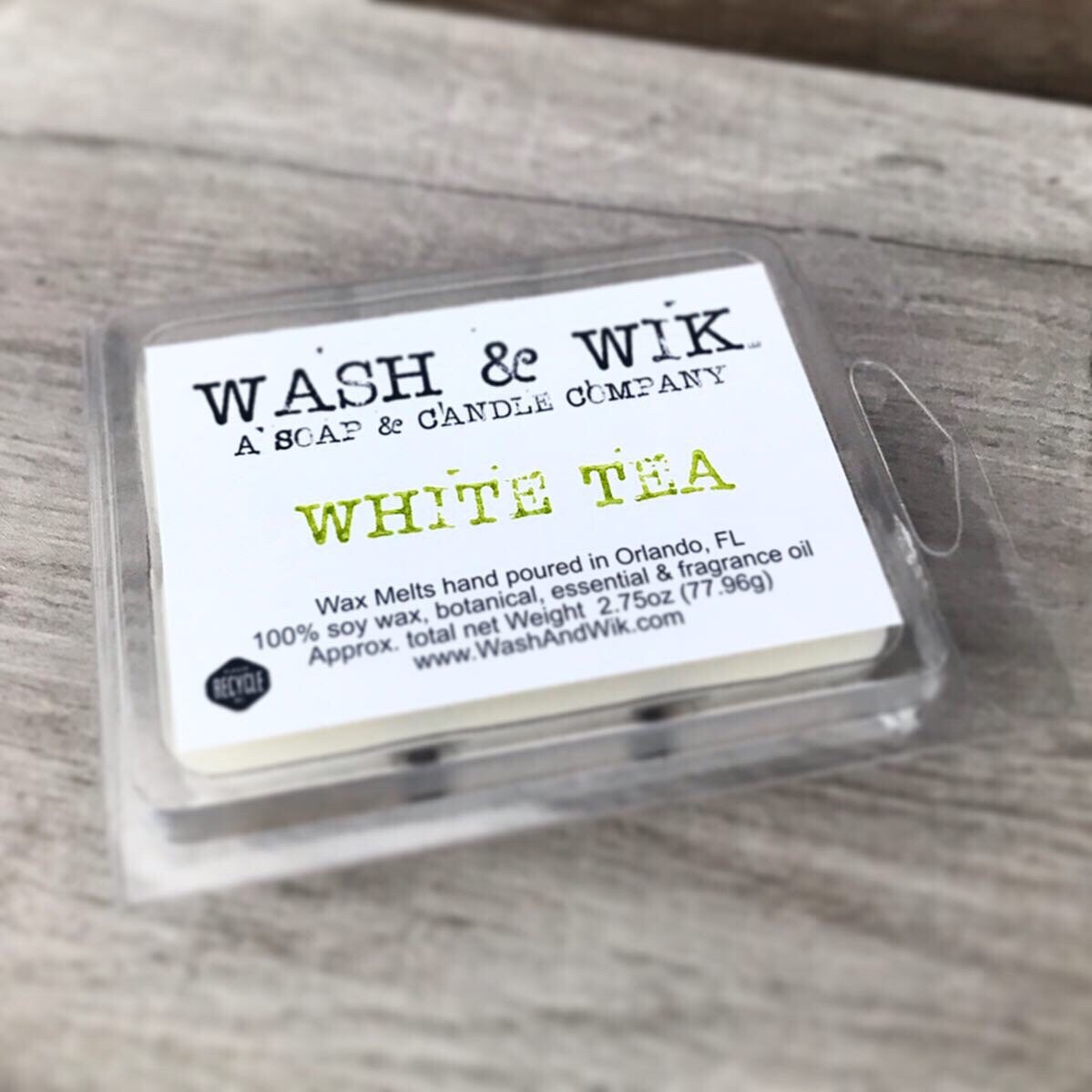 White Tea Soy Wax Melts White Tea Scent Fresh Wax Melts Soy Wax