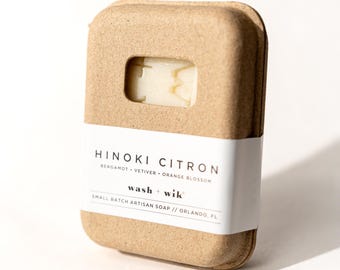 Hinoki Citron Artisan Soap Bar - 5 oz