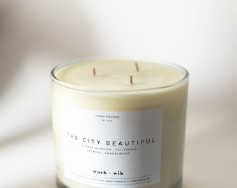 Wash and Wik  |  Two Pound Soy Wax Candle  |  3 Wick Candle  |  Over 40 Scents  |  FREE SHIPPING  |  Gift  |  Tumbler Candle