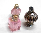 Miniature perfume bottles set of 3
