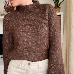 DIGITAL KNITTING PATTERN pdf file - Winnie Sweater