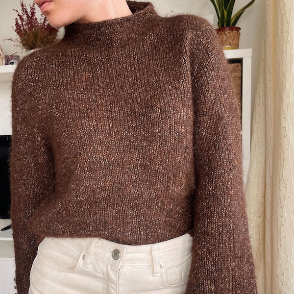 DIGITAL KNITTING PATTERN pdf file - Winnie Sweater