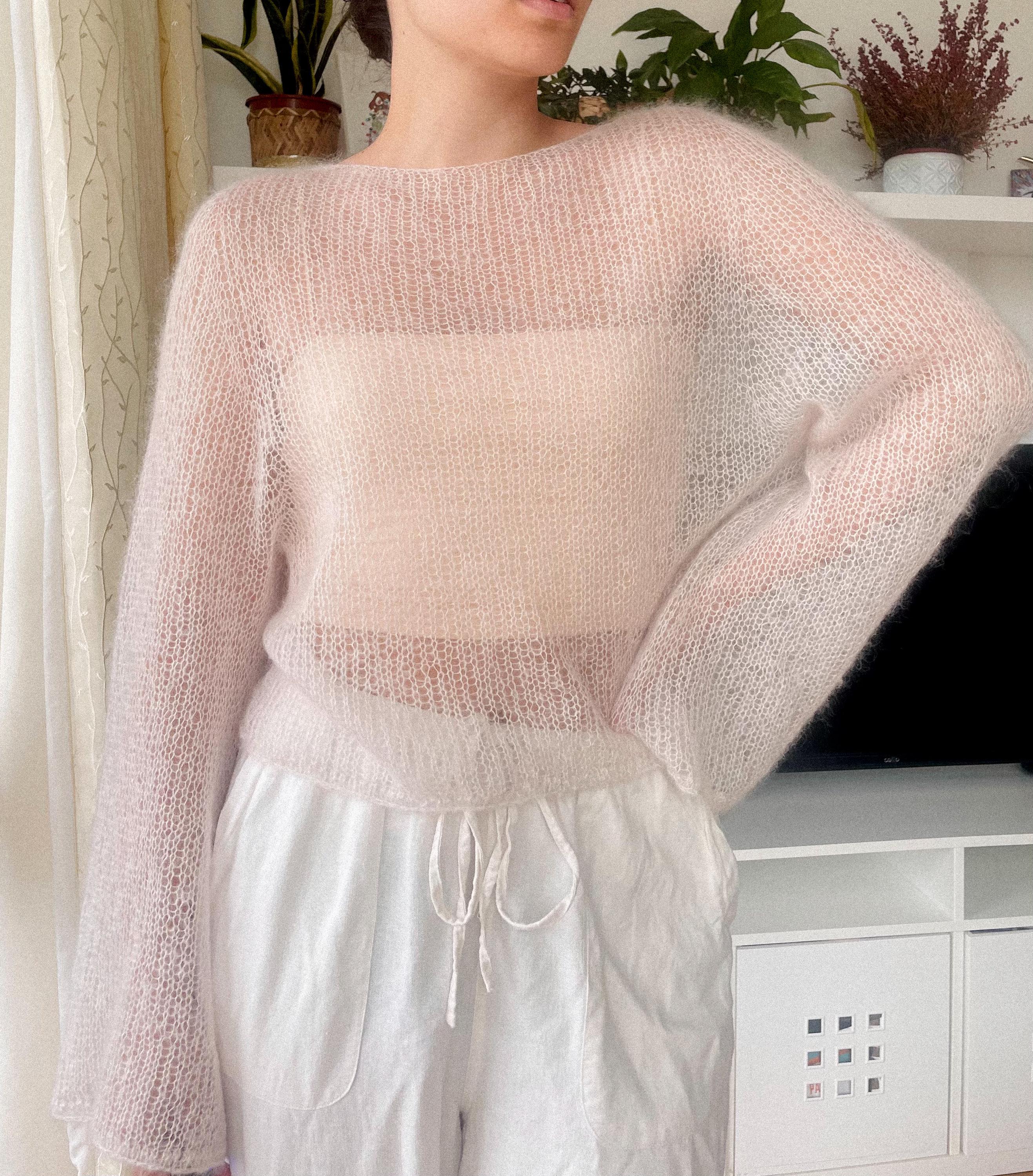 DIGITAL KNITTING PATTERN Pdf File - Sadie Top - Etsy
