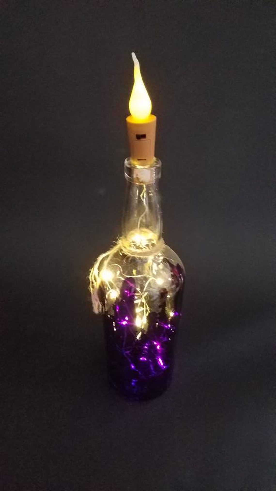 Halloween Decor Poison Prop Bottle with Fairy Lights Etsy