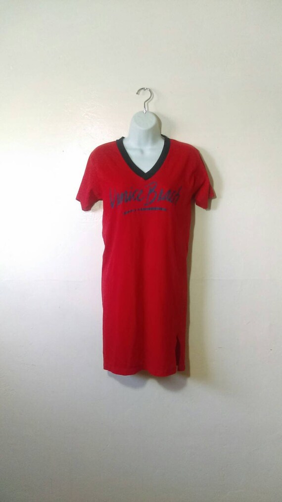 Vintage "Venice Beach" Night Gown By Sportswear Si