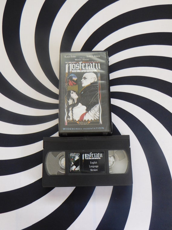 Nosferatu VHS 1979 Klaus Kinski Isabelle Adjani Etsy