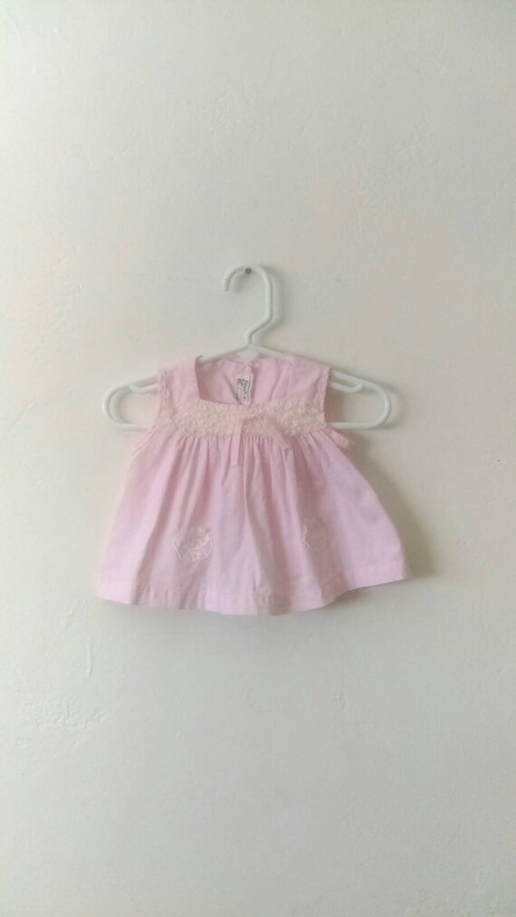girls pale pink dress