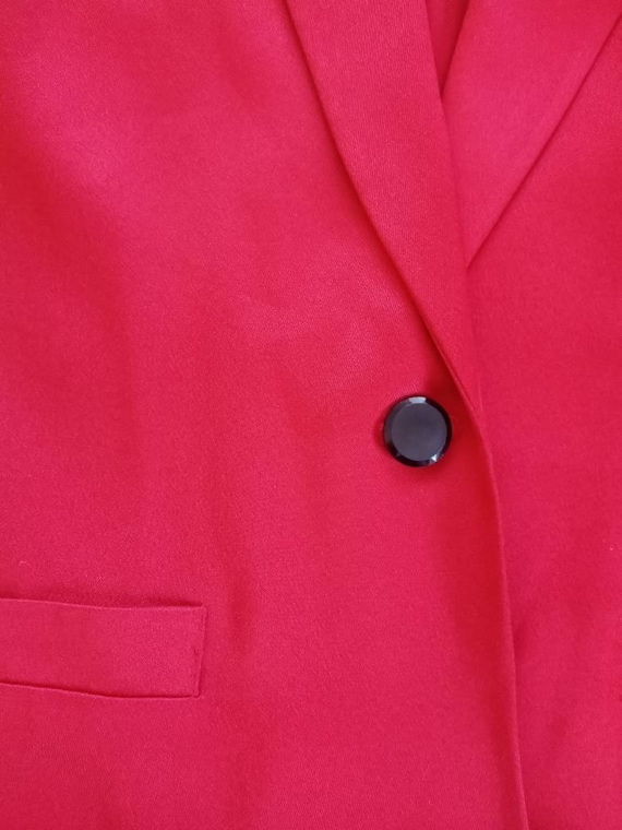 Vintage Red Satin Blazer by Liz Claiborne Collect… - image 9