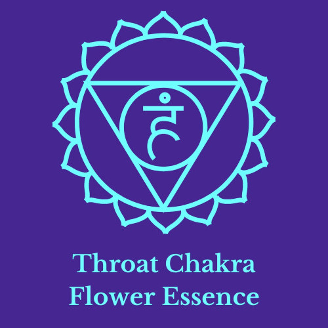Throat Chakra, Flower Essence Blend, Vishuddha Etsy