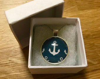 Anchor Pendant on a Silver Chain