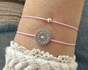 Incisione di braccialetti personalizzati per famiglie, incisioni di braccialetti di amicizia, incisioni di braccialetti con nomi di braccialetti, braccialetti, nomi dei bambini