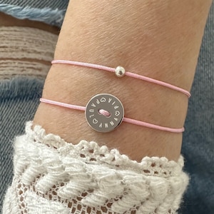 Pulsera grabado personalizado pulsera familiar individualizada grabado pulsera de amistad grabado pulsera nombre pulsera pulsera nombres de niños