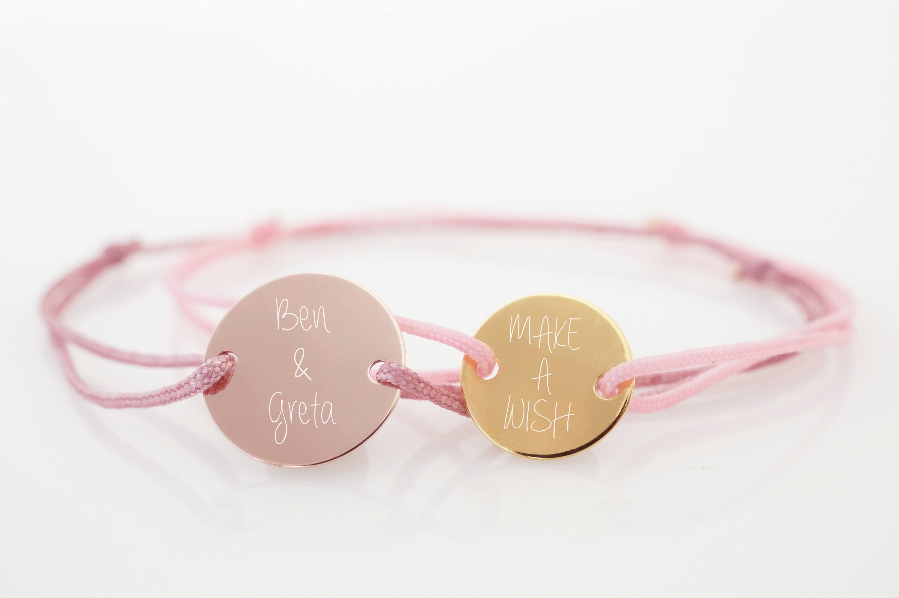 Best Friend Engraving Bracelet Personalized Friendship Etsy