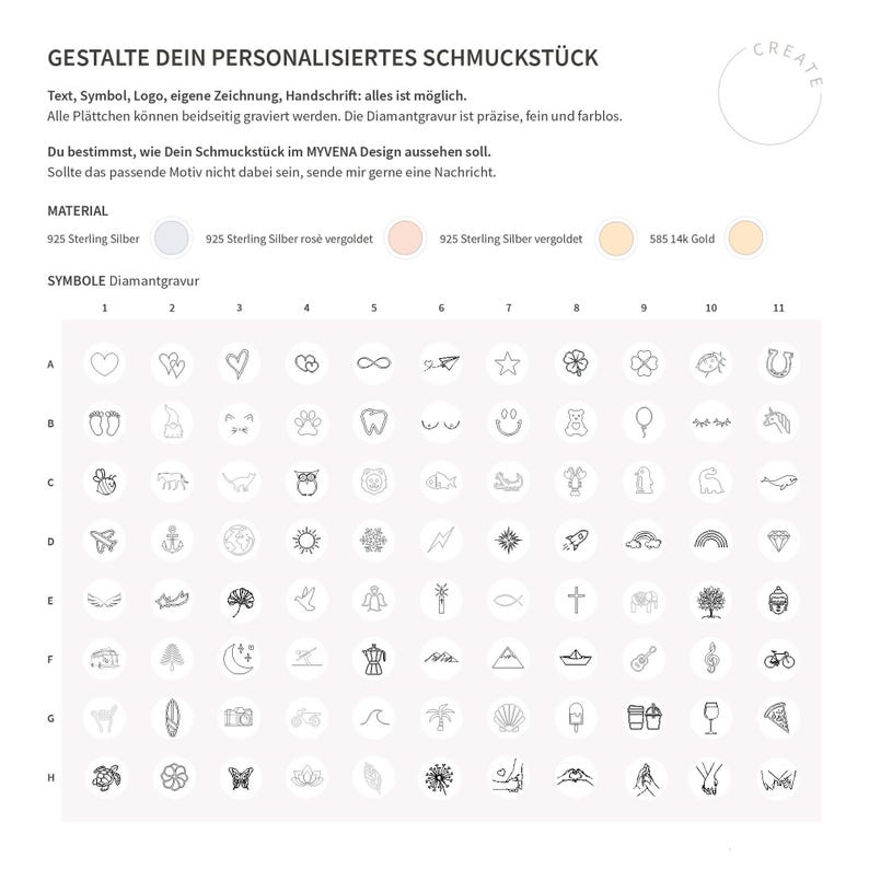 Colgante grabado personalizado, placa de grabado personalizada, colgante, colgante de cadena, logotipo, símbolo, dije de nombre, inicial, corazón imagen 7