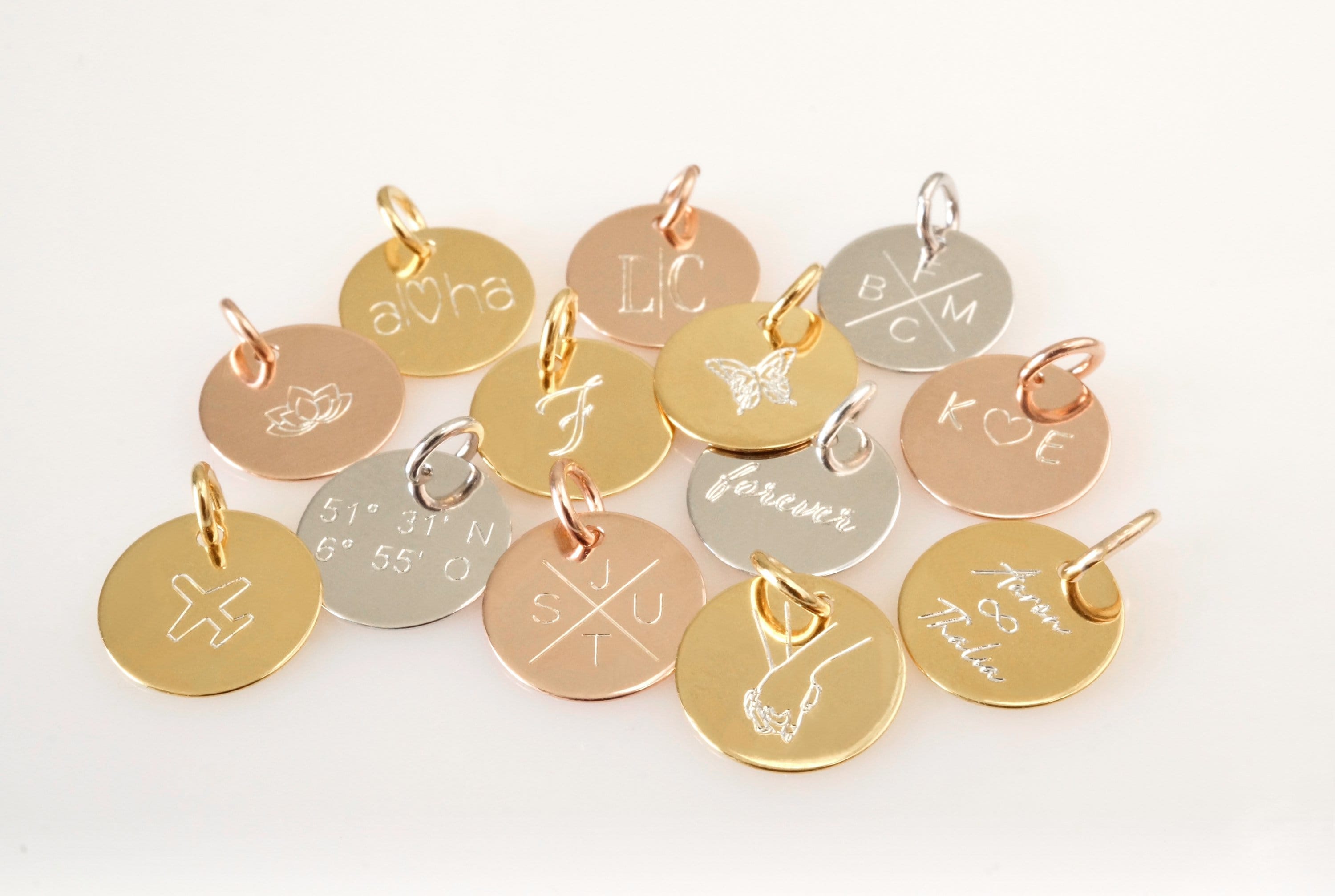 Personalized Engraved Pendant, Customized Engraving Plate, Pendant