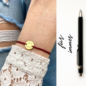 Pulsera de grabado a mano, pulsera de la amistad con nombre grabado, pulsera personalizada, regalo de grabado para novia, día de San Valentín