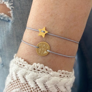 Pulsera grabada con nombre de corazón, pulsera con nombre, pulsera personalizada para la familia, pulsera de la amistad, regalo para novia, dama de honor, Navidad.