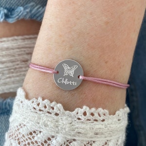 Engraving bracelet heart name bracelet personalized gift baptism birthday bracelet name engraving friendship bracelet communion girls children image 10