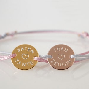 Bracelet de gravure bracelet de nom de coeur bracelet avec bracelet de nom bracelet de famille personnalisé bracelet d'amitié cadeau petite amie marraine image 10