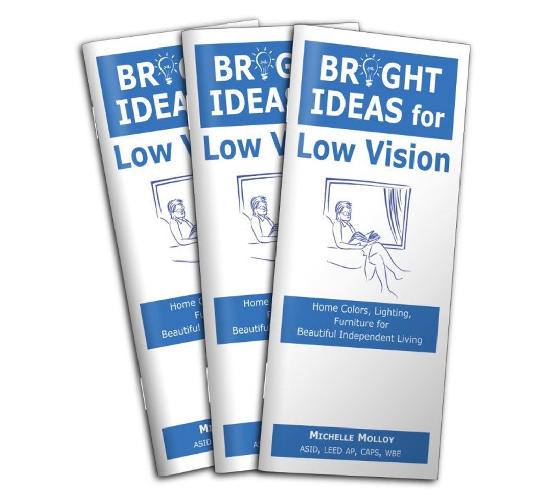Low Vision DIY Design Tips, Lighting for Low Vision, Paint Colors ...