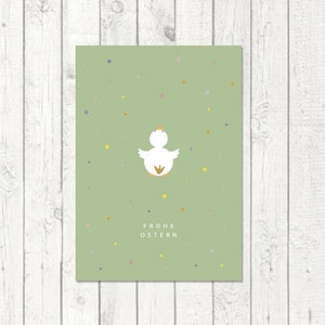 Osterkarte "Küken" / Postkarte