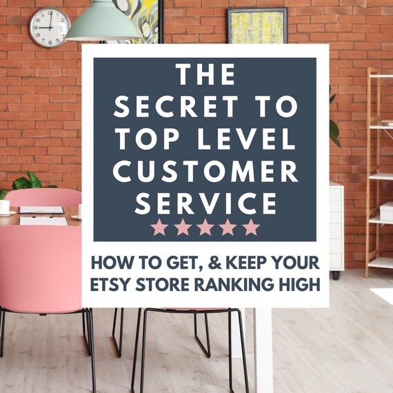 Etsy GuideCustomer ServiceEtsy SuccessEtsy SecretsEtsy Etsy