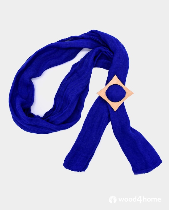 mens scarf ring