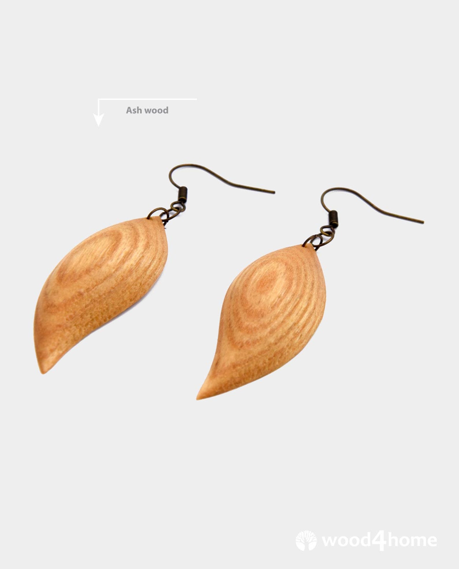 Carved Wooden Earrings Modern Earrings Wood Earrings Nature Etsy