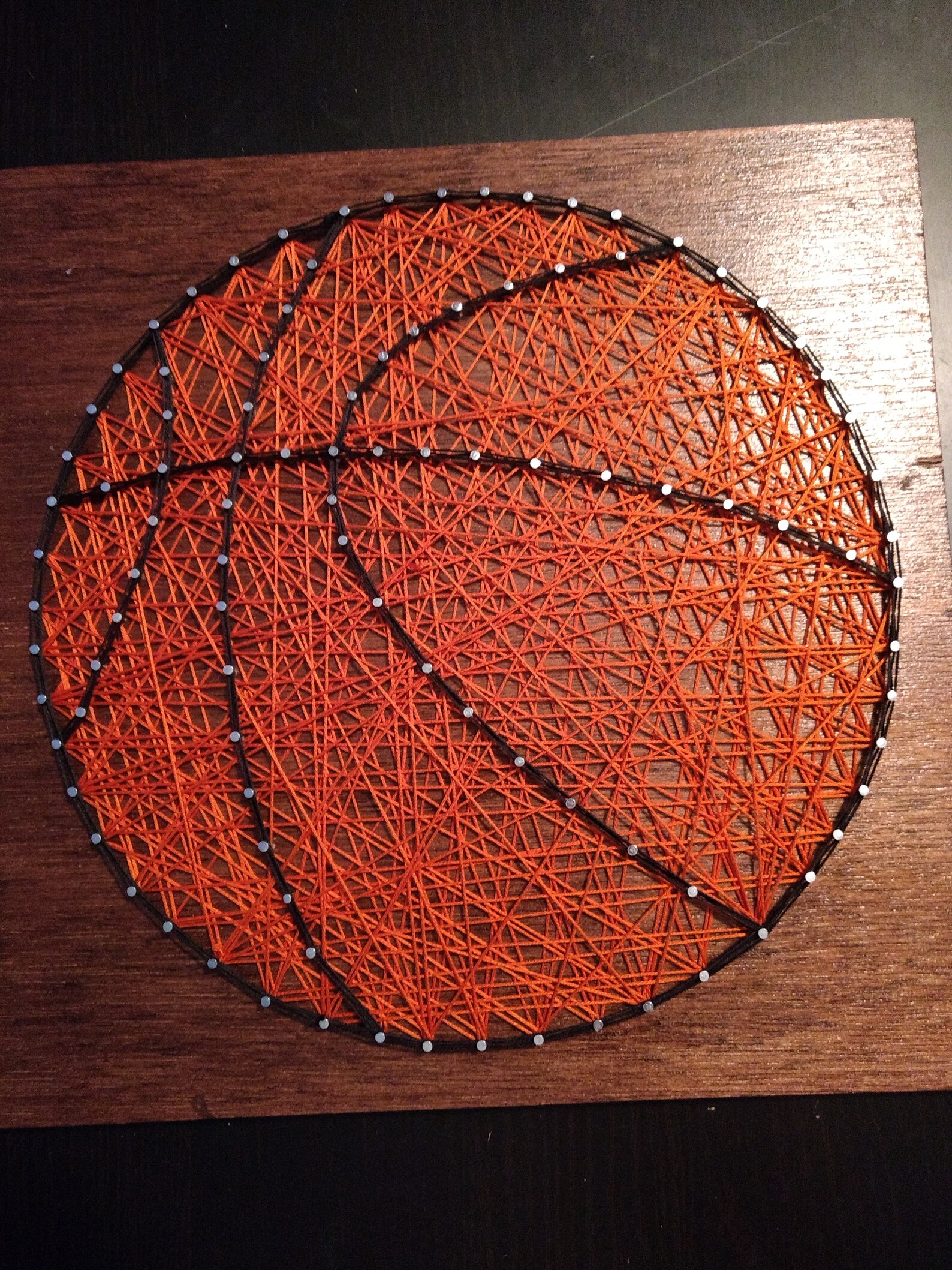 Basketball String Art Etsy