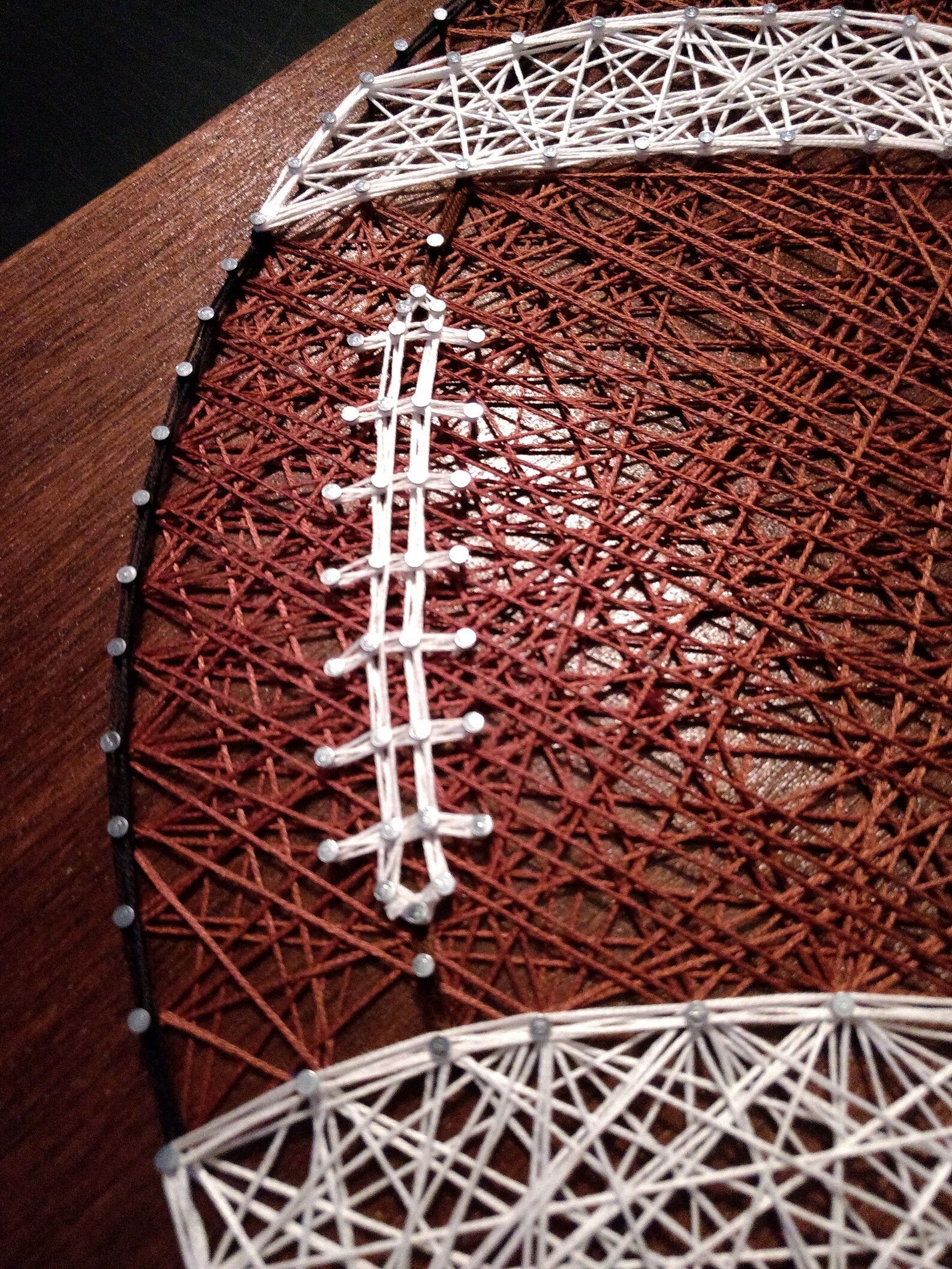 Football String Art Etsy