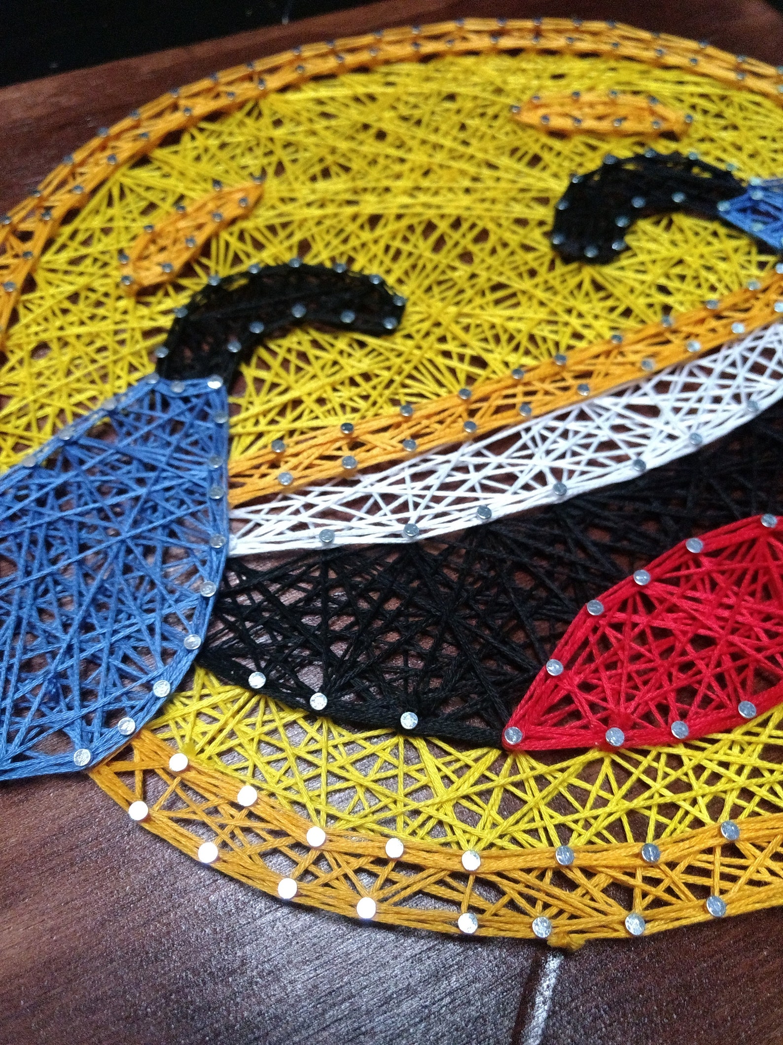 Tears of Joy Emoji String Art Etsy